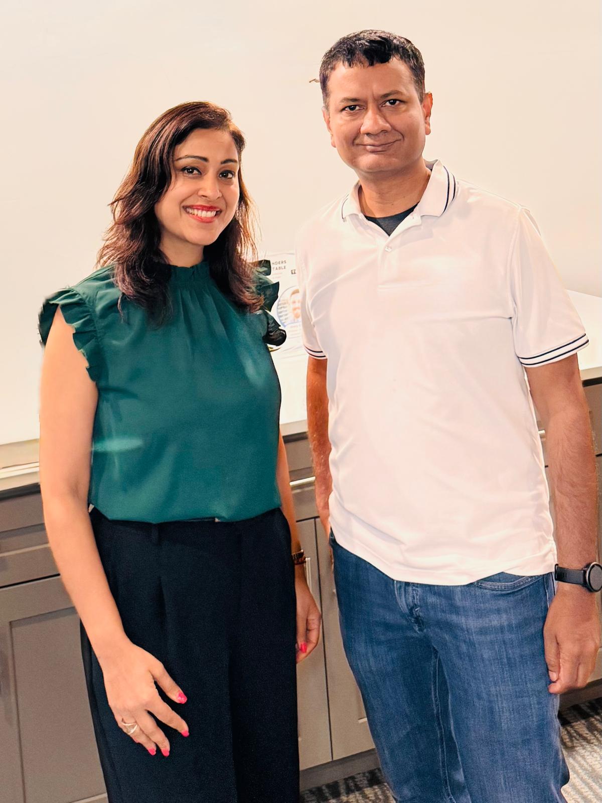 Swati and Sree - AI Workshop Instructors