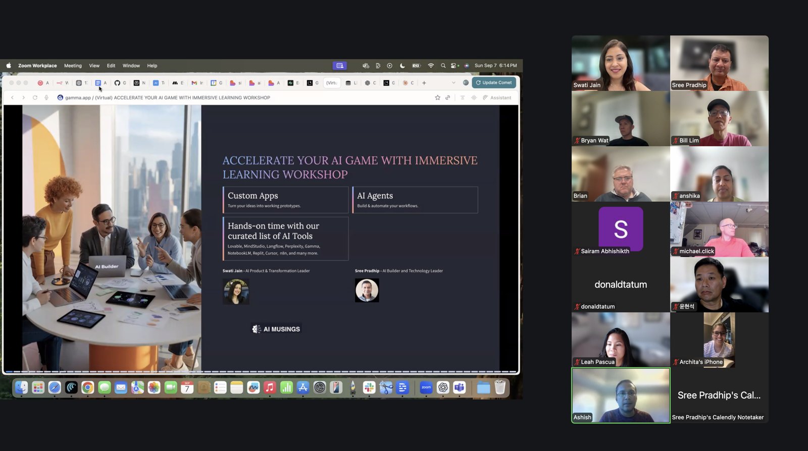 AI Musings online cohort